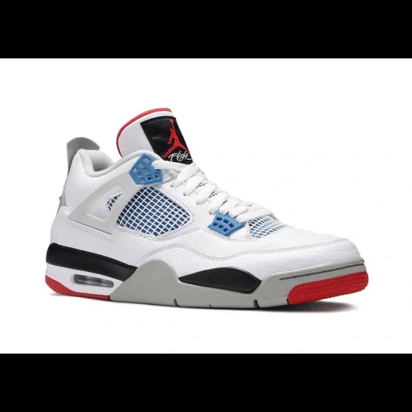 Jordan 4 retros What The Athletic Shoes